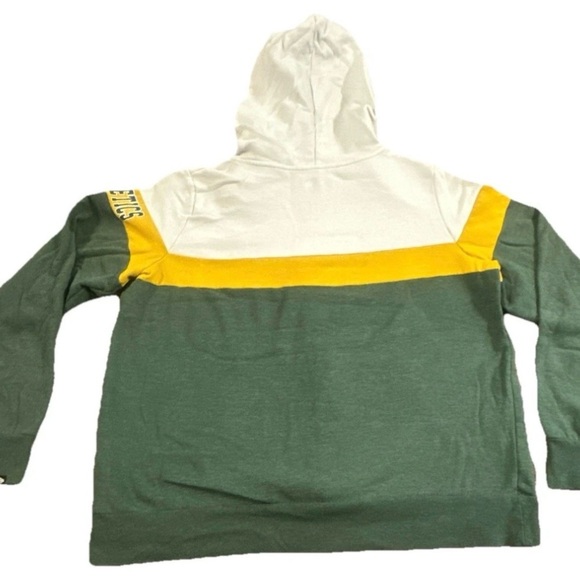 Women's New Era Las Vegas Oakland Athletics Colorblock Terry Full-Zip Hoodie 2XL - Picture 7 of 7